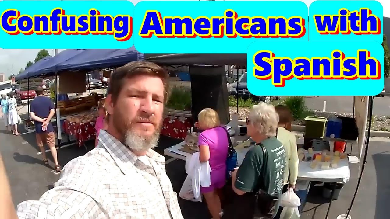 CONFUSING AMERICANS with SPANISH 😝 (Prank / Social Experiment) 🤣