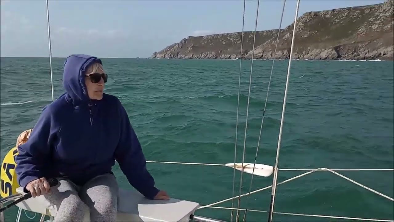 Sailing to Salcombe on Sagitta Sept 2023