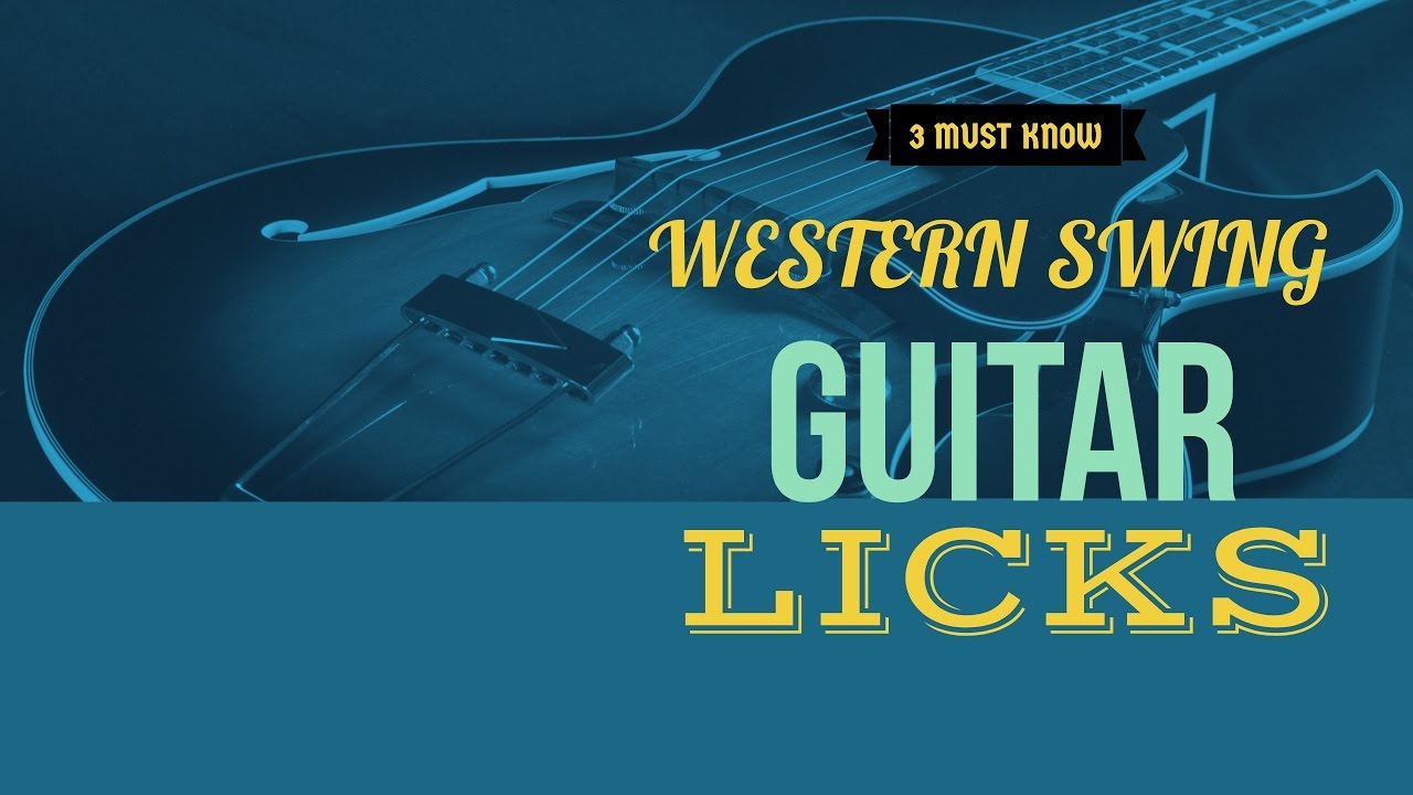 MUST KNOW MONDAY!! Western Swing Licks!