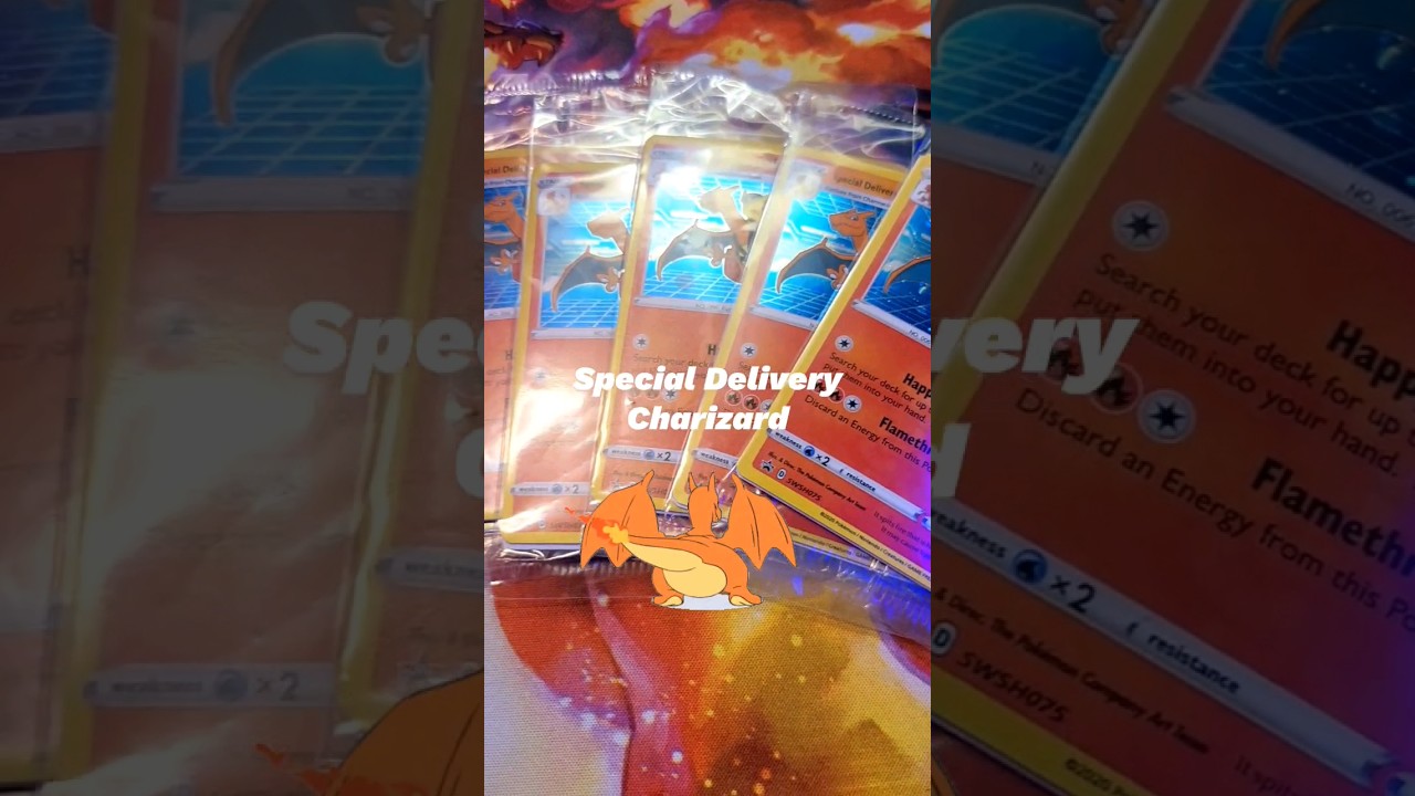 SPECIAL DELIVERY CHARIZARD 🔥 #pokemon