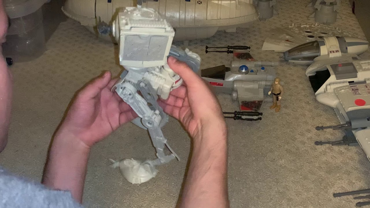 Vintage Star Wars Restorations: Kenner ESB Scout Walker 1982 Part 1
