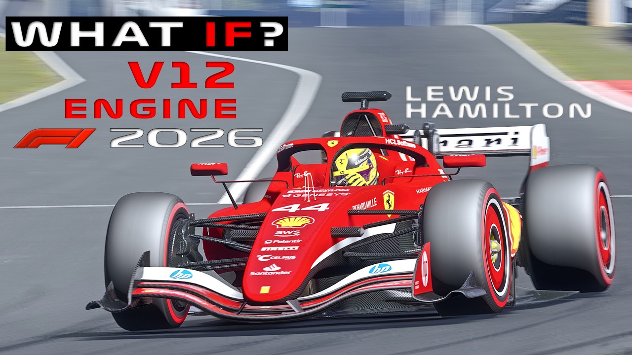F1 2026 V12 Engine Ferrari Lewis Hamilton Assetto Corsa