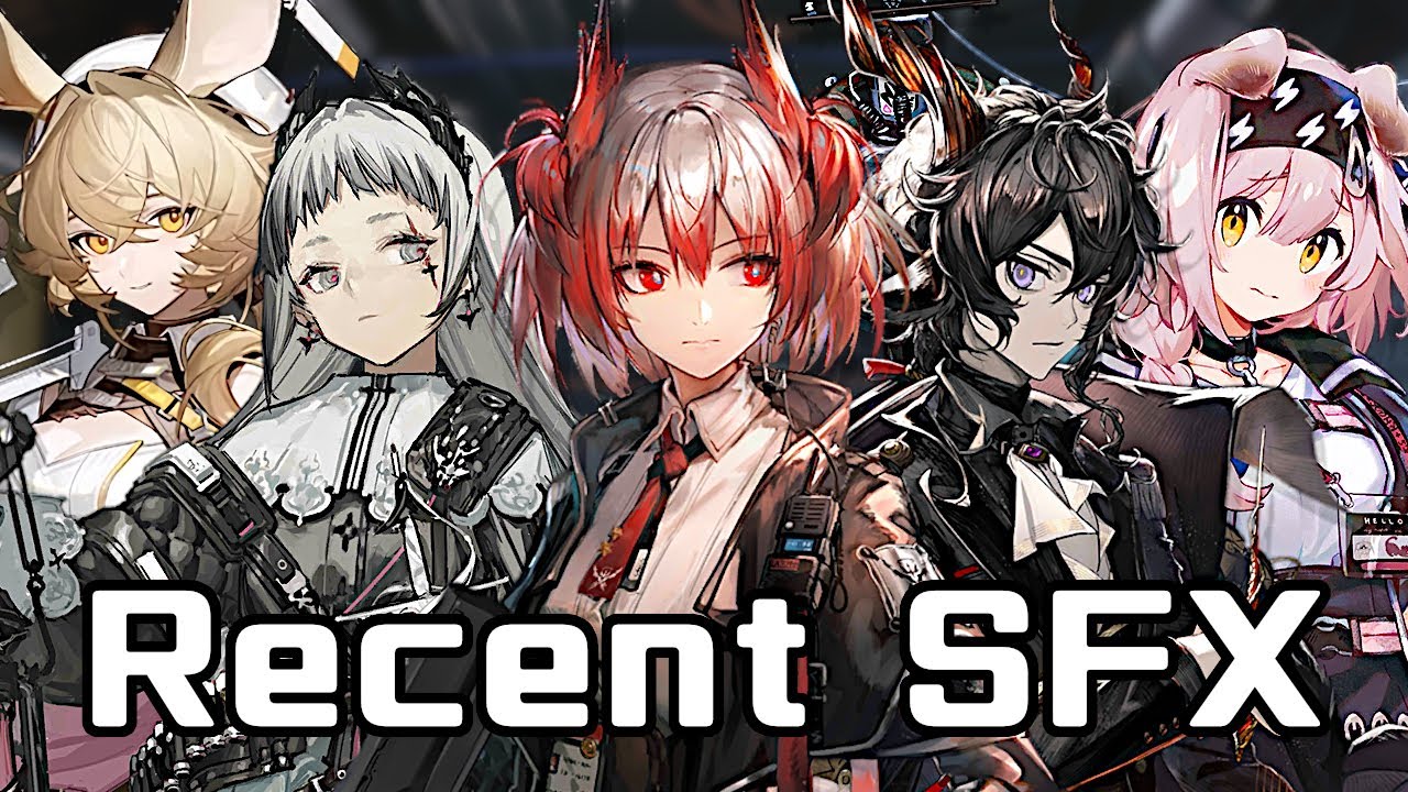 Recent Satisfying Sound Effects | Arknights/明日方舟 最近の効果音集