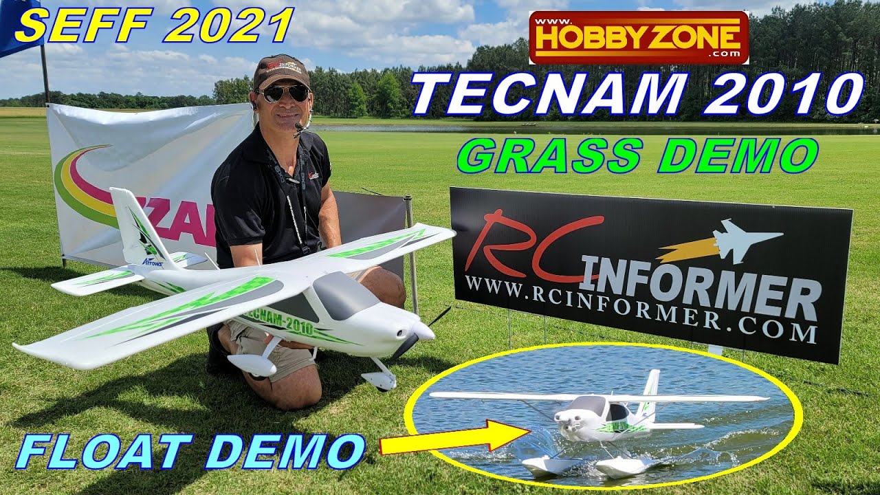 HOBBYZONE / ARROWS RC TECNAM 2010 on Land and Sea at SEFF 2021
