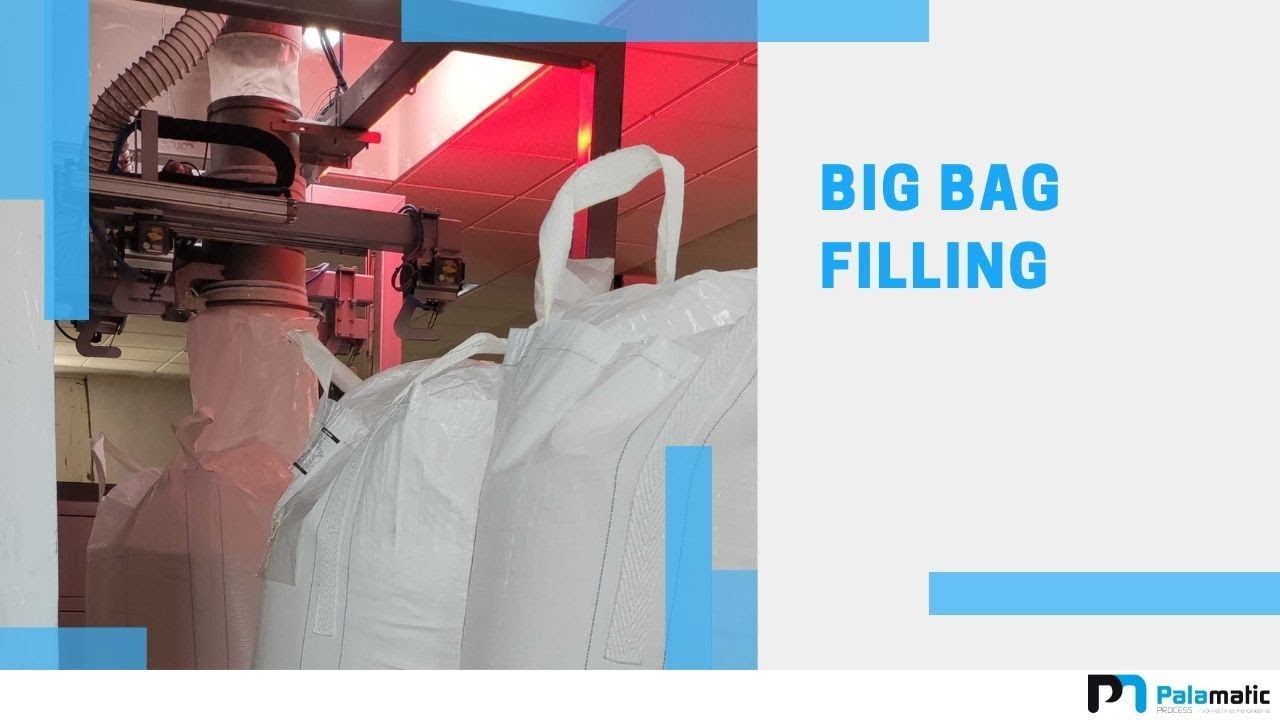 Automatic big bag filler - FlowMatic® 06 | Palamatic Process Inc.