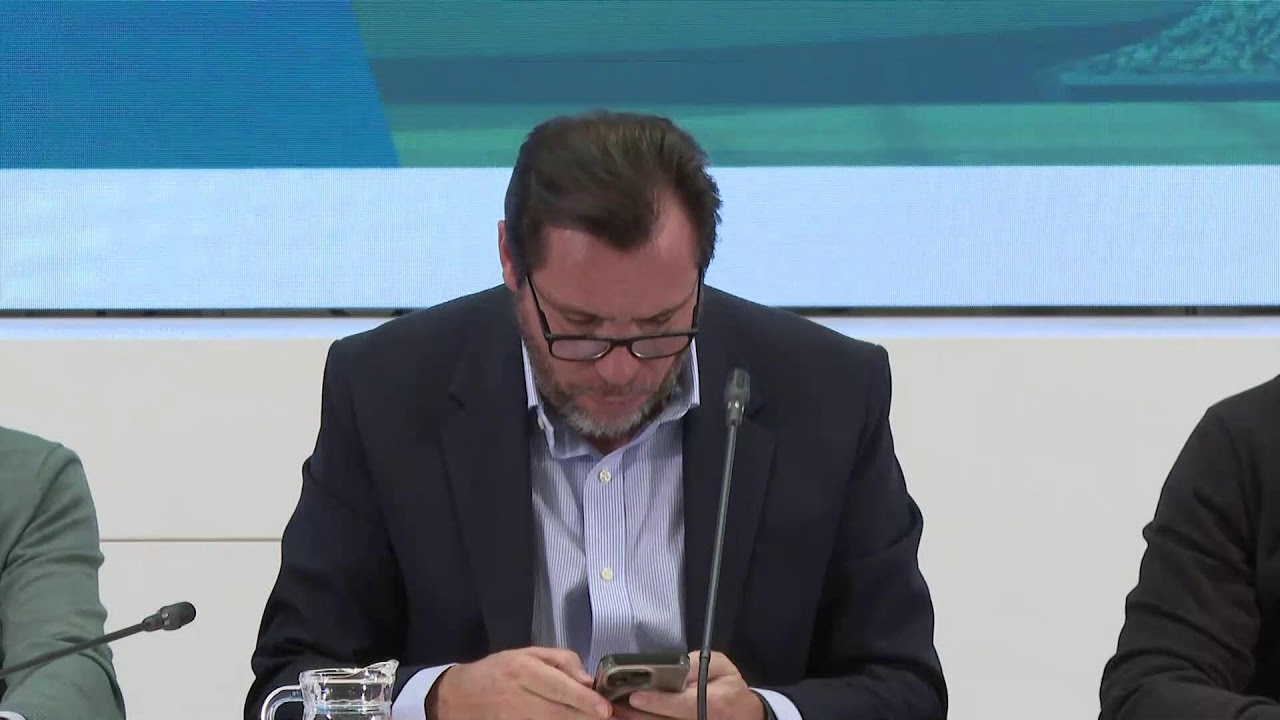 Rueda de prensa de Oscar Puente