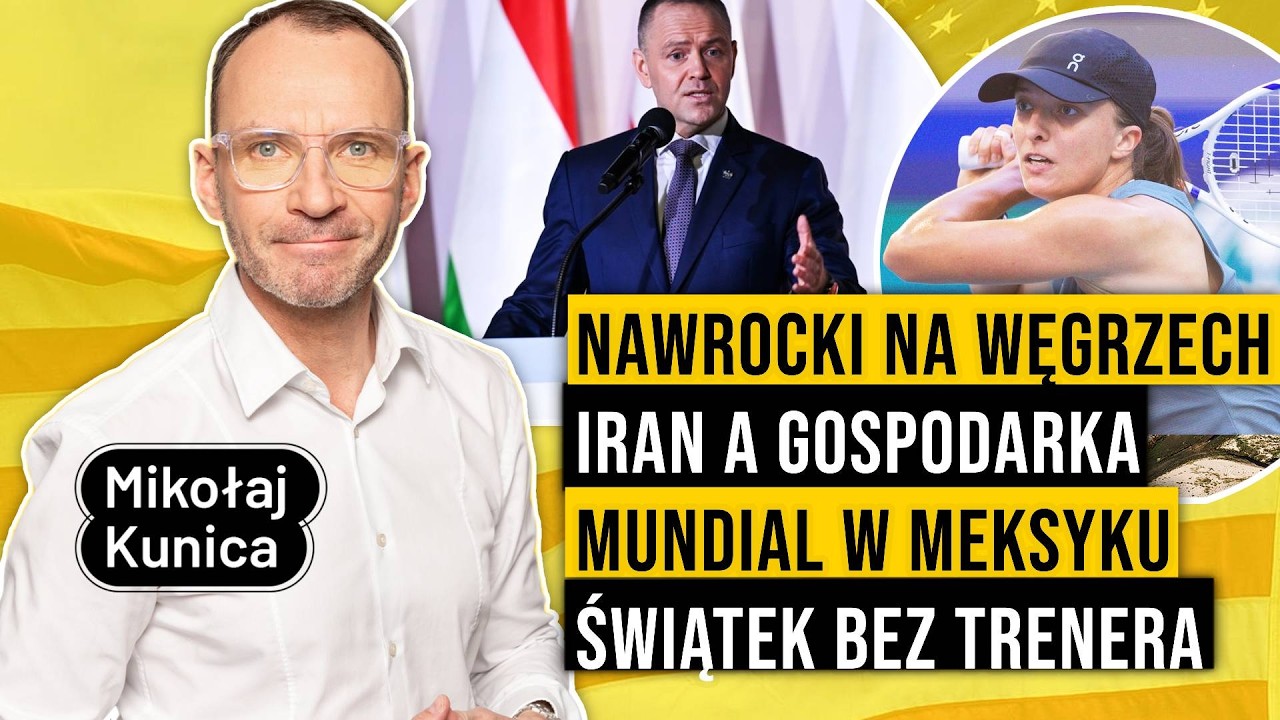 🔴 PREZYDENT NA WĘGRZECH, IRAN A GOSPODARKA, MUNDIAL W MEKSYKU, ŚWIĄTEK BEZ TRENERA | Onet Rano