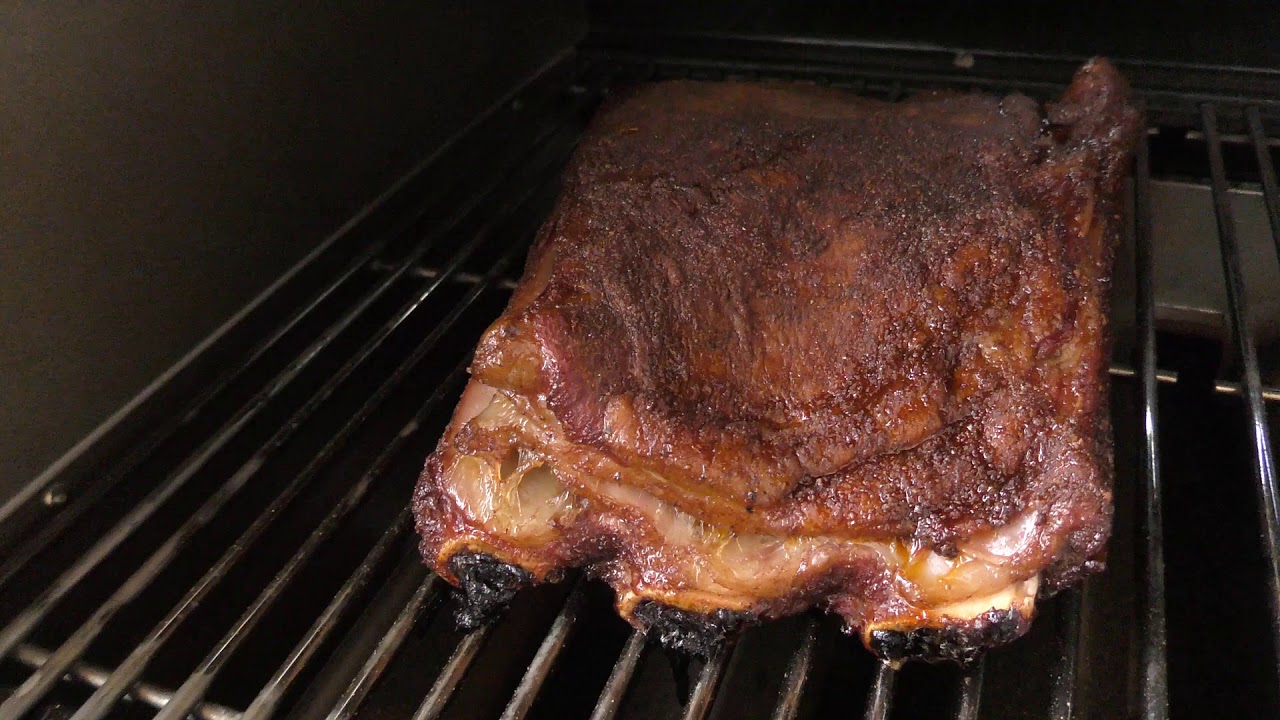Weber Smokefire EX6 First Cook Pork Butt and Beef Ribs Review Part #3