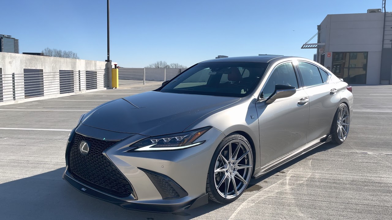 Worlds First Lexus ES 350 F-Sport x ADV.1 Wheels, Tom’s Racing kit, RS-R Springs!