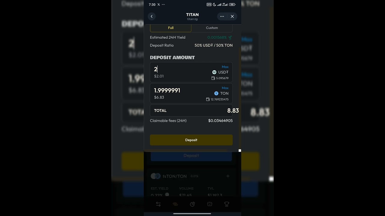 HOW TO PROVIDE LIQUIDITY ON TITAN AGGREGATOR