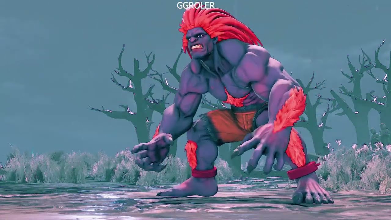 SFV:CE 🙀 Savage Blanka (Perspective View)