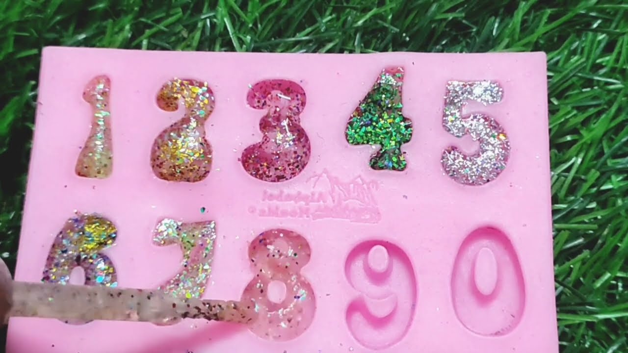 Numbers 1 to 10 Colour Gliter Drops | Kids Learning #123 #numbers #gliternameideas 