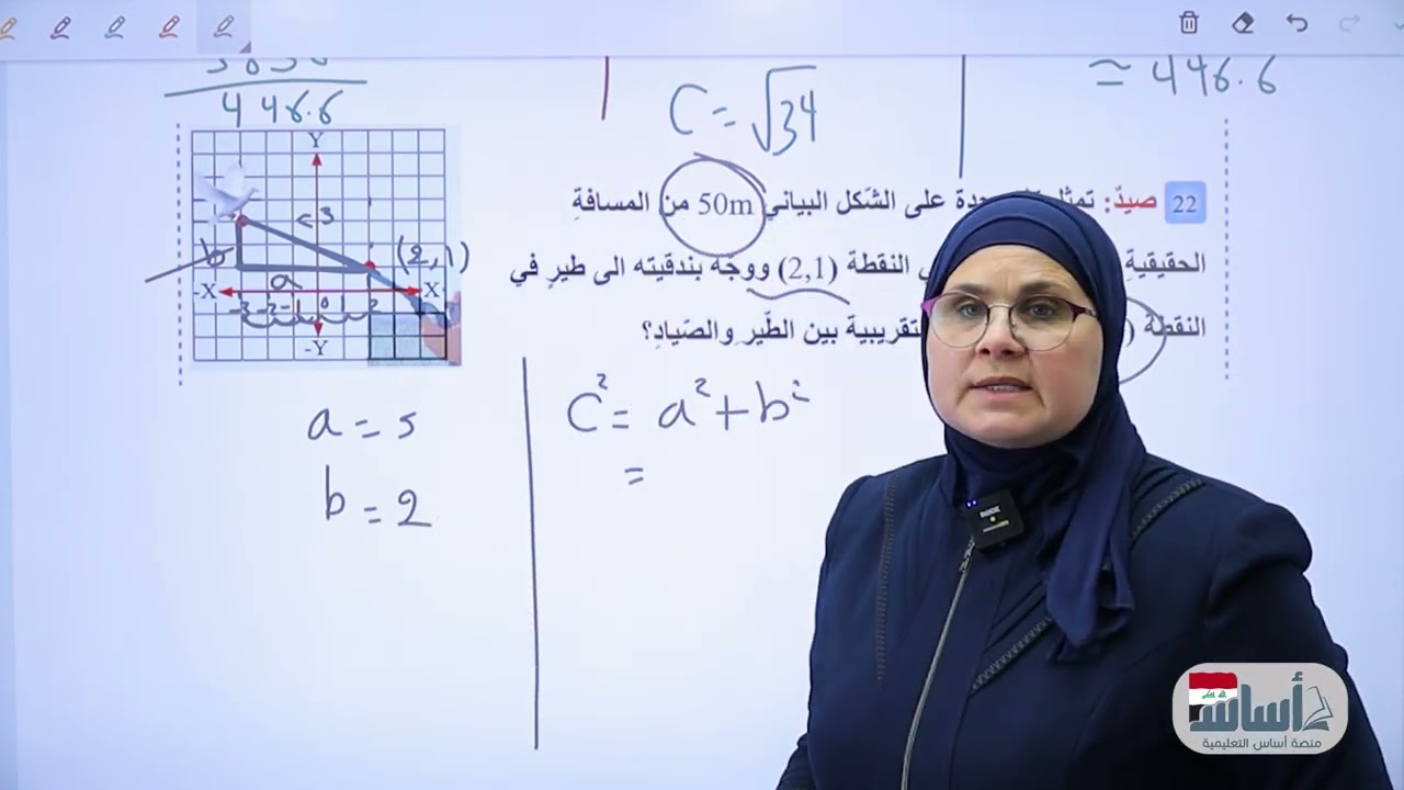 المسائل الحياتية/  ص48 /ف 2/ الرياضيات/  الثاني متوسط/ أ.ندى جاسم