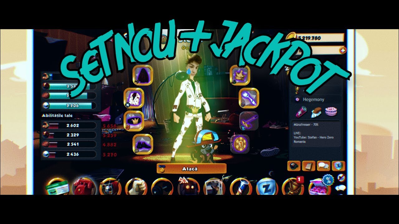 SET NOU si Jackpot Antrenamente - Hero Zero Romania (RO4)