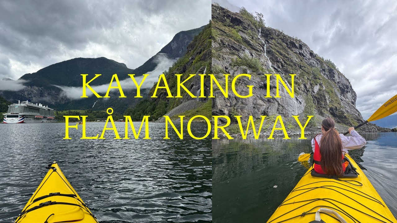 Kayaking to Waterfalls in Fl&aring;m, Norway | Norway Travel Guide