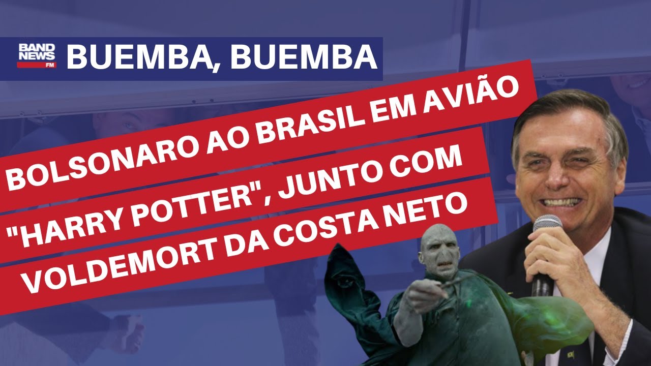“Bolsonaro chega ao Brasil em avião ‘Harry Potter’, junto com Voldemort da Costa Neto” l José Simão
