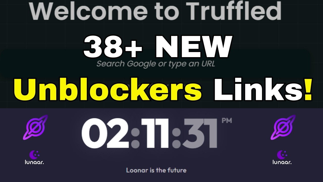 38+ NEW Rare Unblockers Links | Unblocked Websites for School Chromebook (2026)