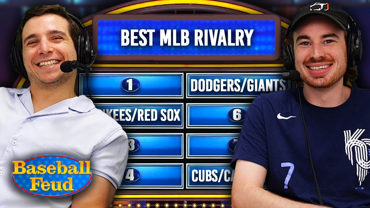 Family Feud: MLB Baseball Edition (we polled over 1,700 baseball fans...)