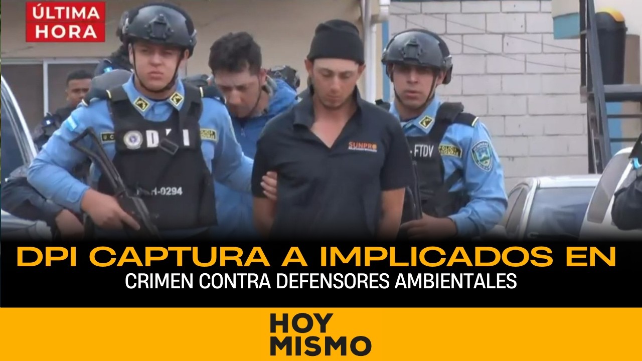 DPI detiene a implicados en el atroz crimen contra ambientalistas que documentaban talas ilegales.