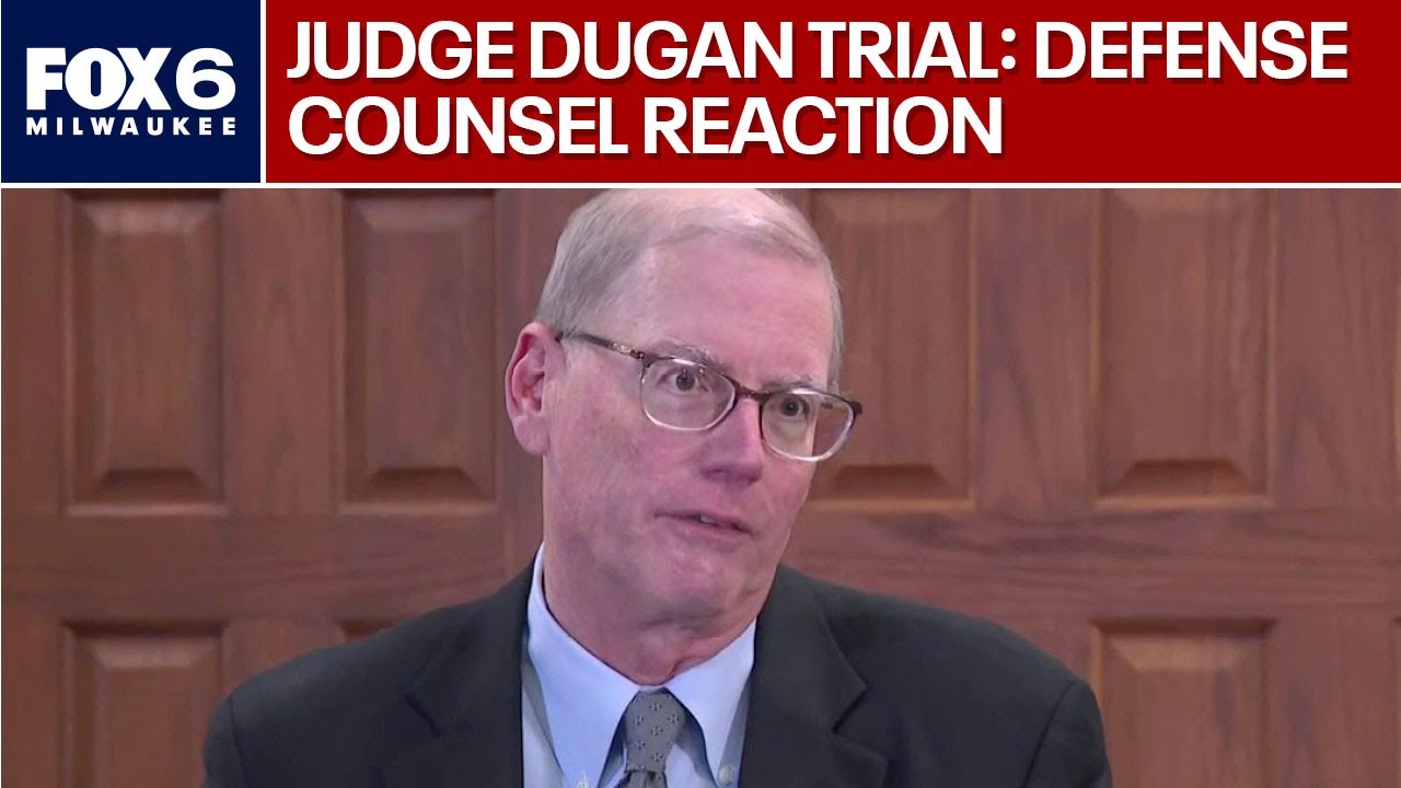 Judge Dugan trial: Defense reaction to split verdict | FOX6 News Milwaukee