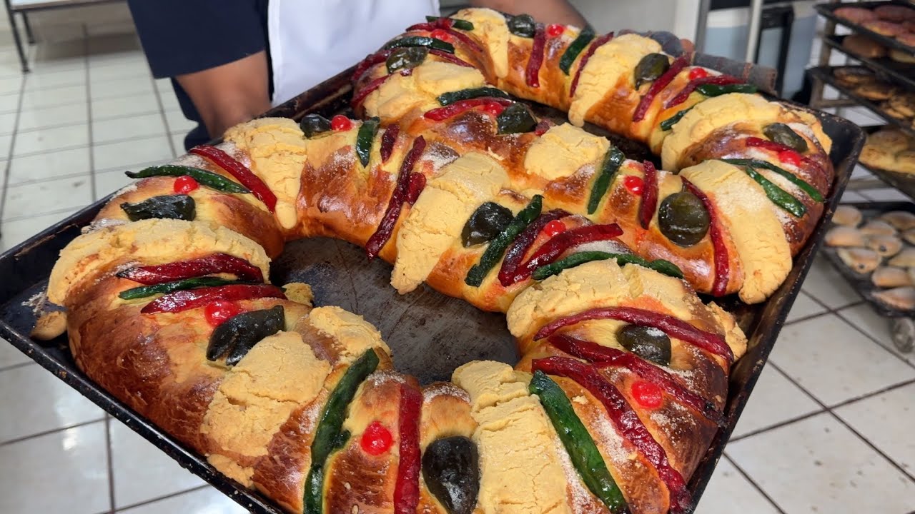 Como hacer rosca de reyes facil y rapido