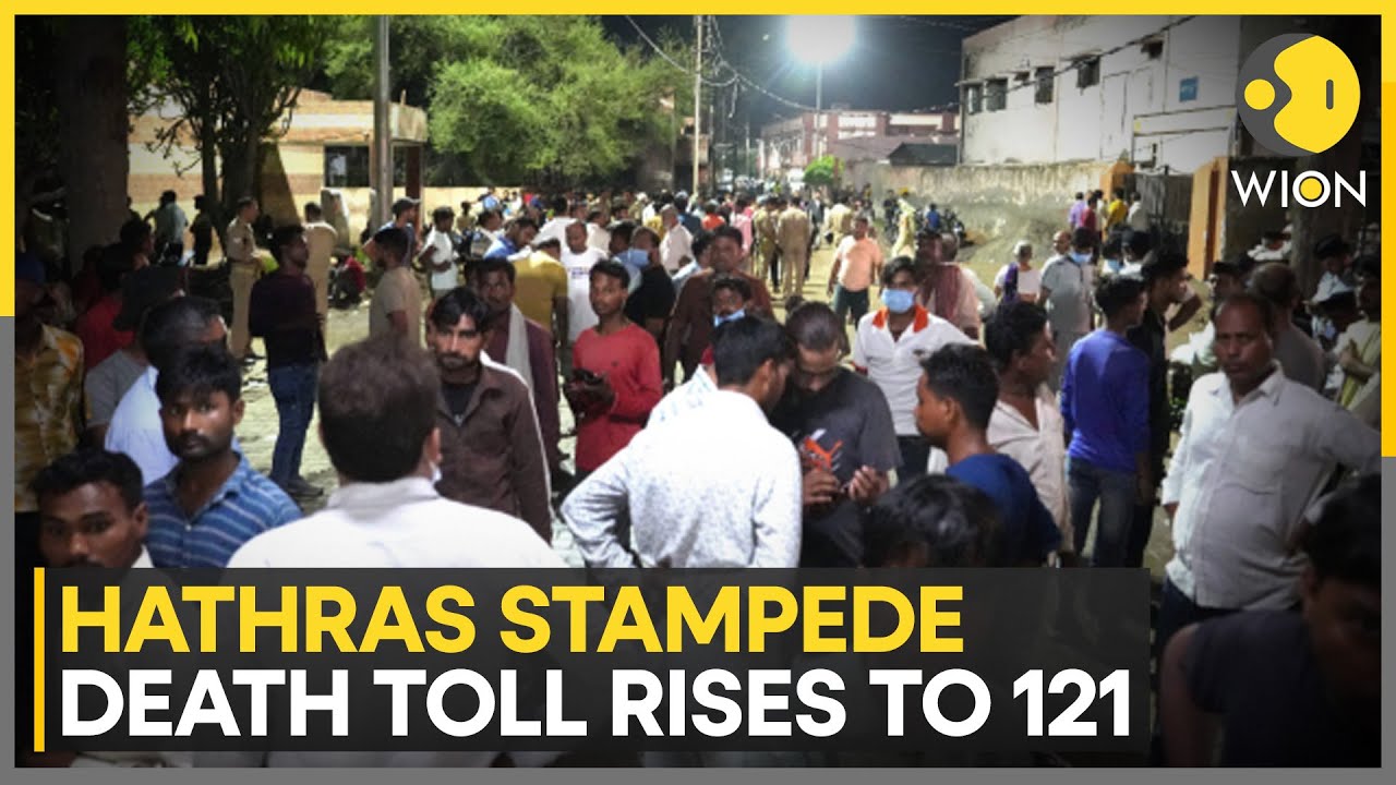 Hathras tragedy: A least 121 killed in stampede, &lsquo;Bhole Baba&rsquo; still at large | World News | WION