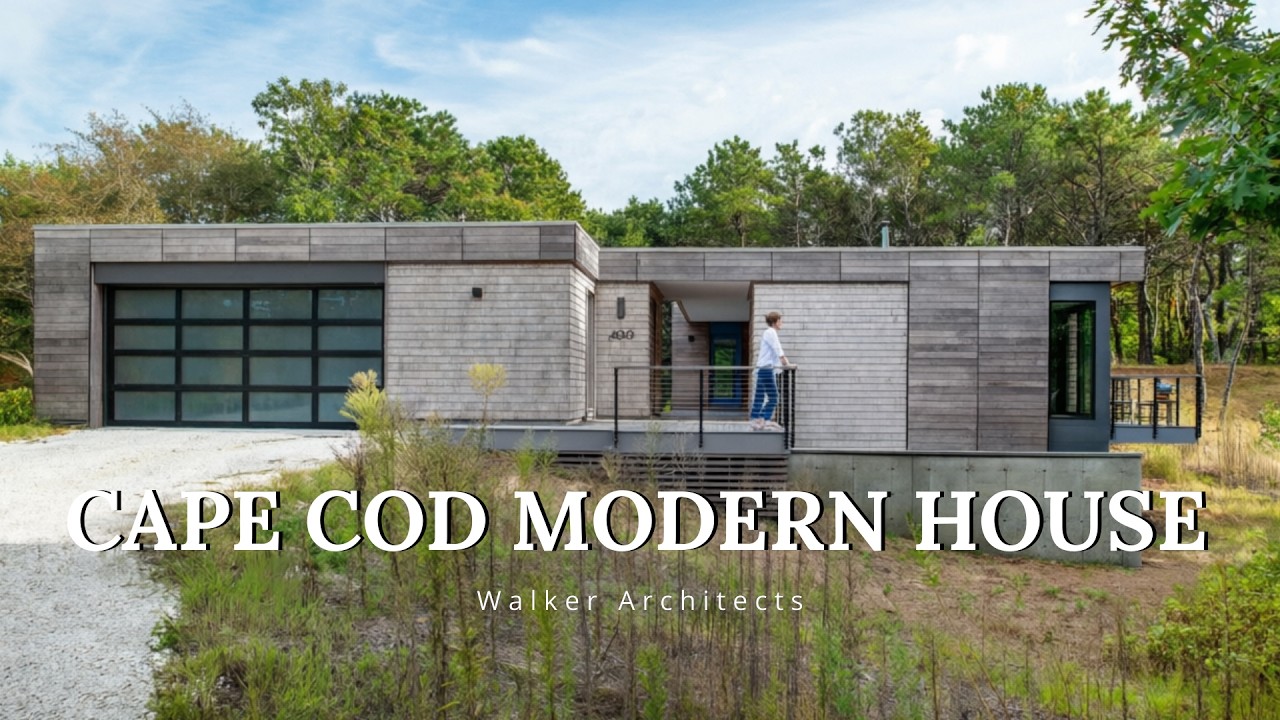 A Modern Forest Retreat in Cape Cod