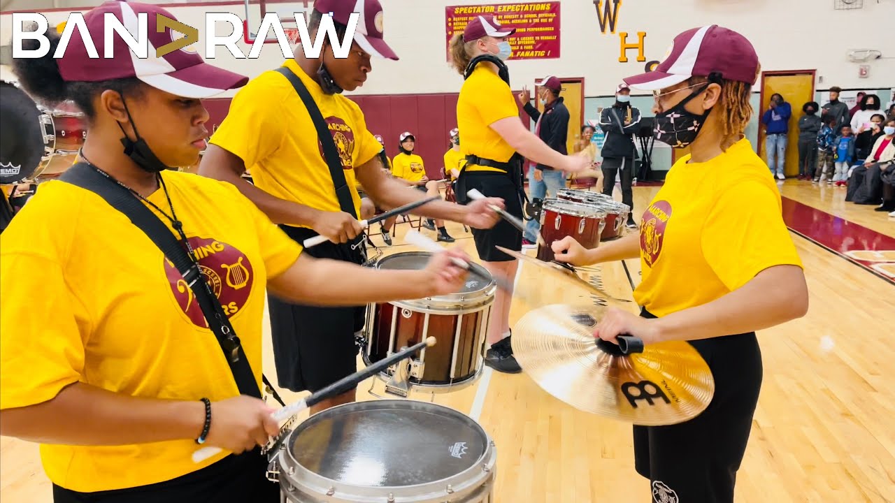 Band Raw || Warwick HS Drumline Feature 🔥 || Battle of the Bands