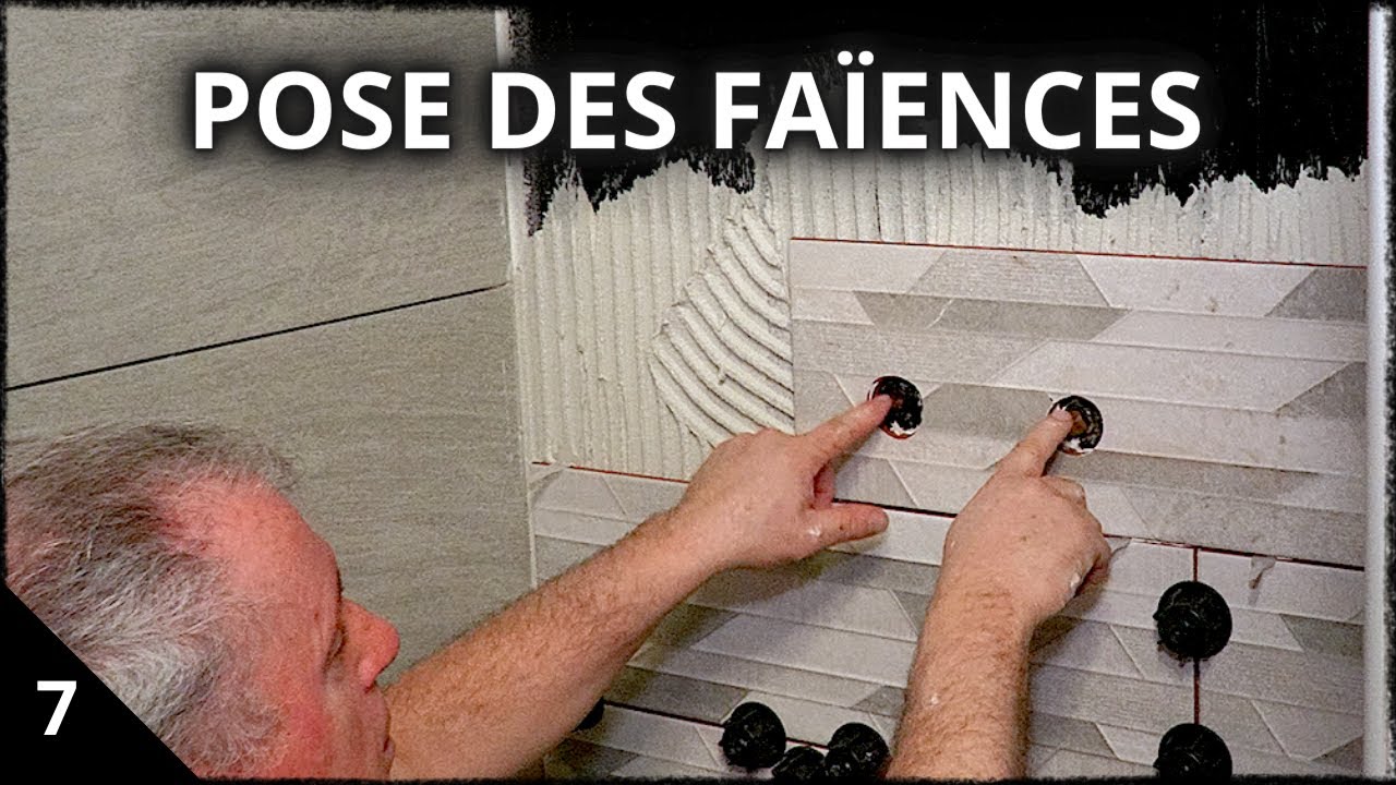 Comment poser les Faïences et faire les Joints dans une salle de bain