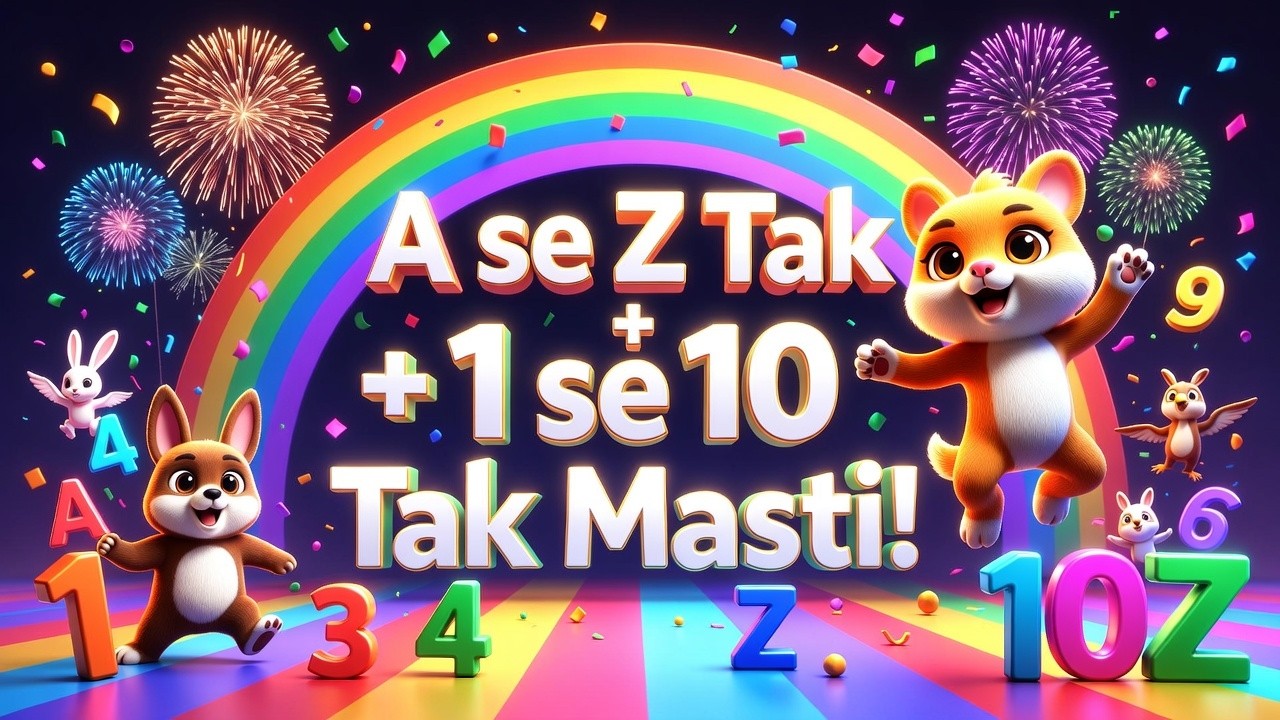 ABC & 123 Rainbow Song 🌈 | Fun Alphabet Numbers Colors Song for Kids #viral  #comedy  #lolorhymes