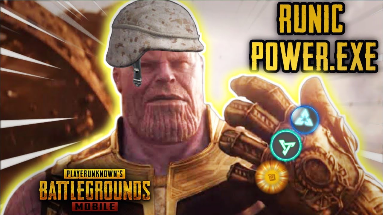 RUNIC POWER.EXE | PUBG MOBILE