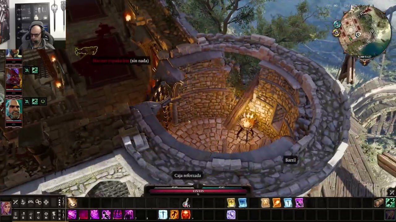 DIVINITY ORIGINAL SIN 2 |  #4 SEBILLE BUILD NIGROMANTE | ACTO 1 | PARTY DAÑO FÍSICO | MODO HONOR