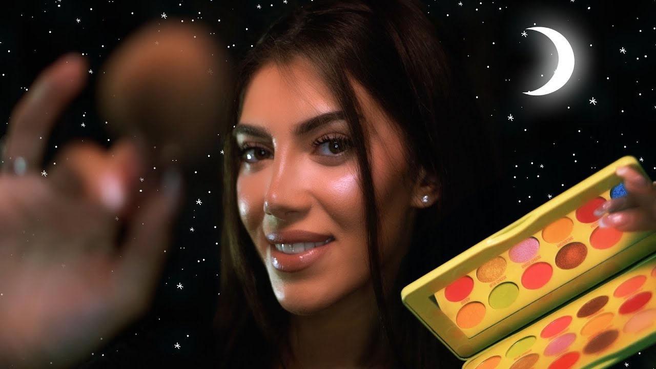 Okul İçin Doğal Görünümlü Makyaj ASMR | Türkçe ASMR | Makyajını Yapıyorum💄🧴