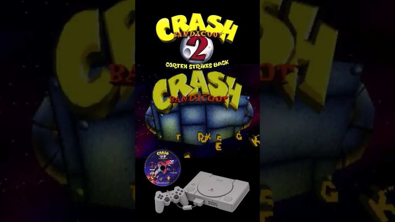 Crash Bandicoot 1-3 + CTR (PlayStation One) #crashbandicoot #ps1 #playstation #retrogame #nostalgia