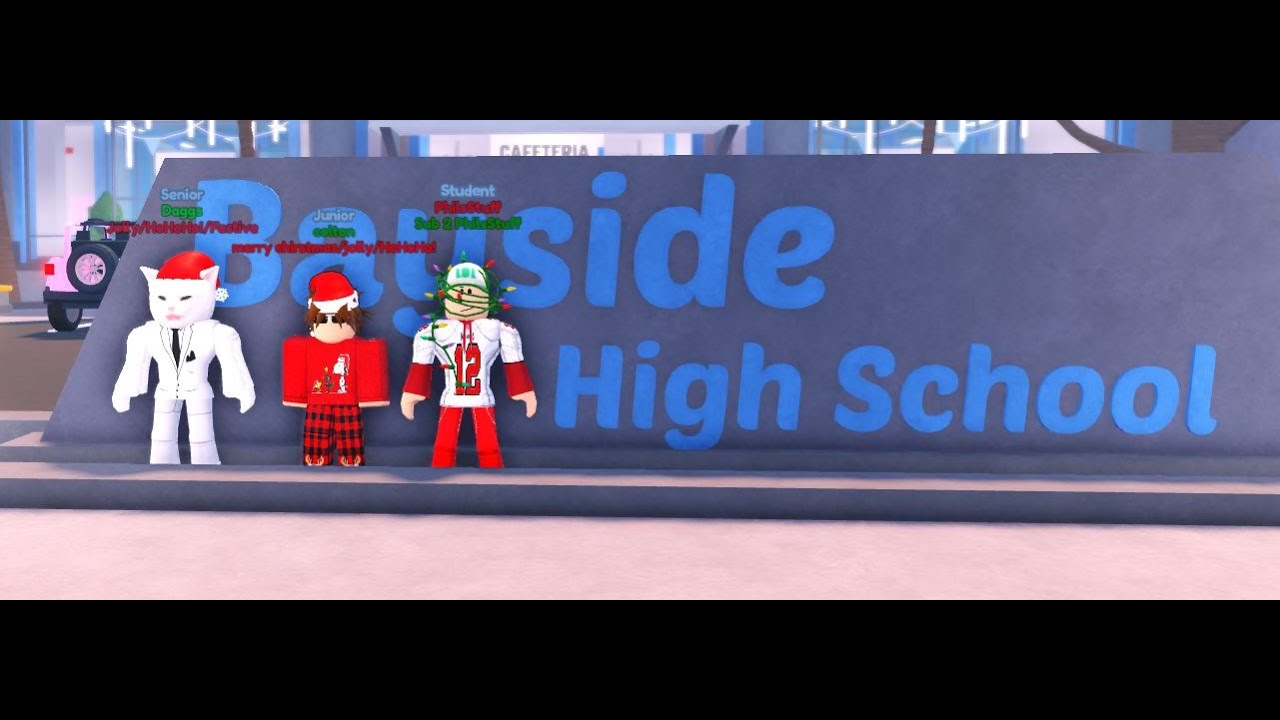 ANNOYING PEOPLE IN ROBLOX HIGHSCHOOL (Christmas Special)