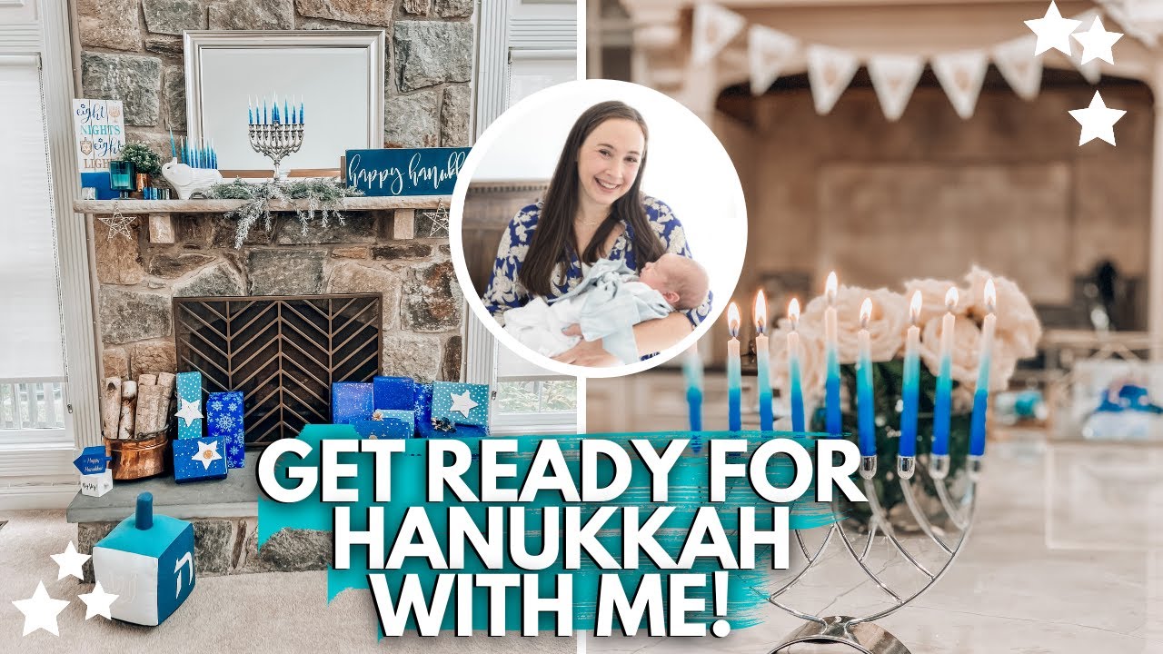 HANUKKAH 2021!!! DECORATE, WRAP PRESENTS AND SHOP FOR HANUKKAH WITH ME!!