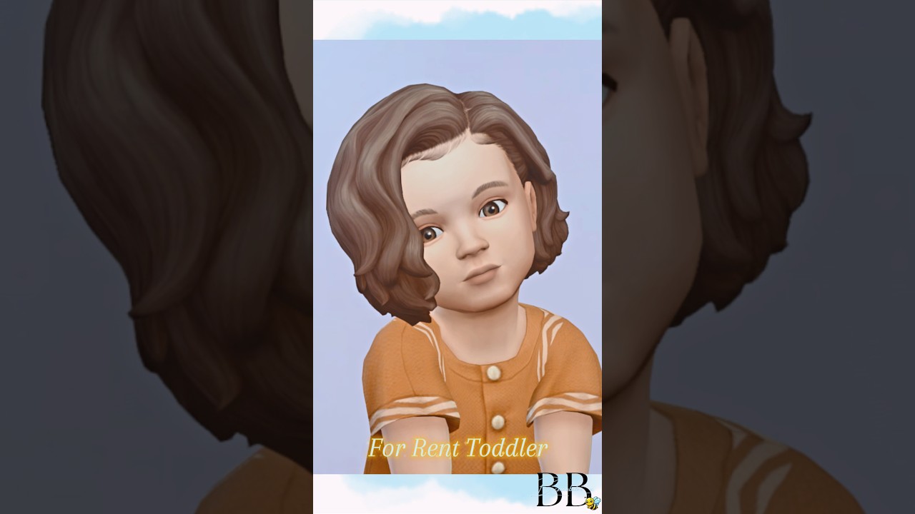 Sims 4: For Rent Toddler Look Book 💟 |No CC| 