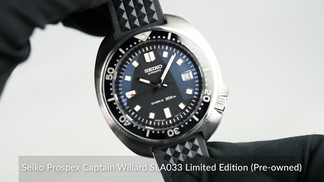 Seiko Prospex Captain Willard SLA033 Limited Edition (Pre-owned)