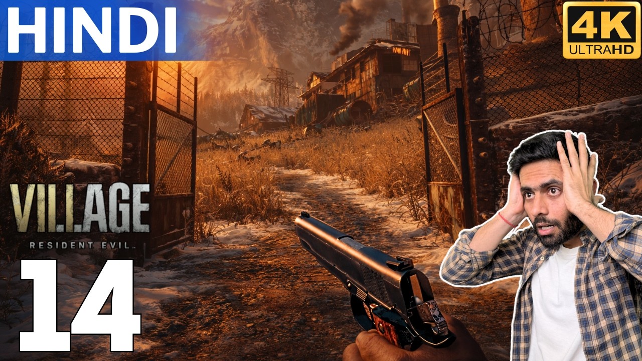RE8 Village Hindi Gameplay Part 14 - 🔥HEISENBERG की FACTORY से ज़िंदा बाहर निकलना नामुमकिन! 😱