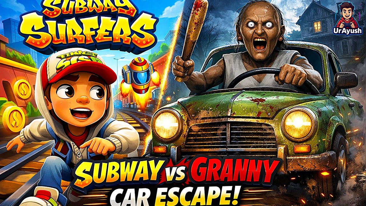 Subway Surfers 2 Crore Score Target Plus Granny Car Escape | UrAyush
