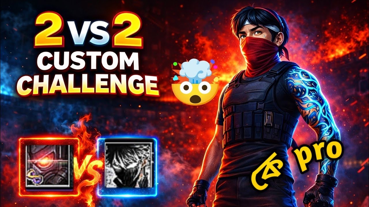 🔥 FREE FIRE 2VS2 CUSTOM CHALLENGE | My Friends vs My Friends 😱🔥Fresh gamerz