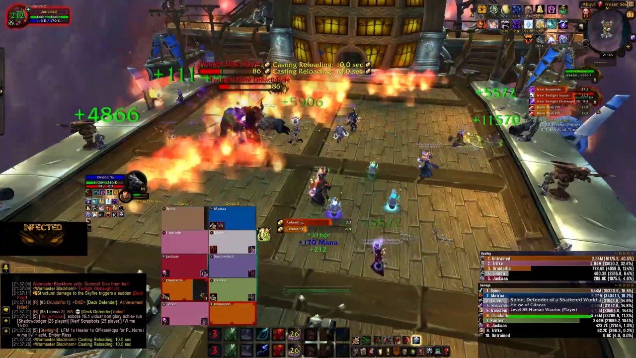 Apollo-WoW 4.3.4. Cataclysm - Dragon Soul, Warmaster HC - Resto Druid PoV