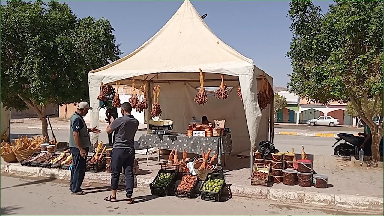 بسكرة: انطلاق مهرجان تمور واحات مشونش بتنظيم معرض وسط المدينة