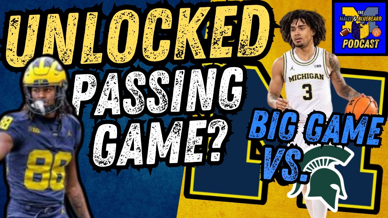 THIS Could UNLOCK Michigan's Passing Game! | UM Keys to Beating Sparty