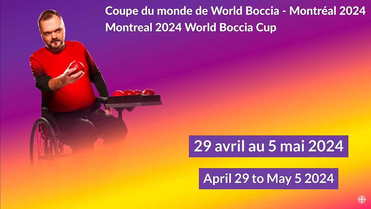 Montréal World Boccia Cup 30.04.2024. 1401 Alison Levine 🇨🇦 vs 1411 Cassie Mitchell 🇺🇸 (BC4)