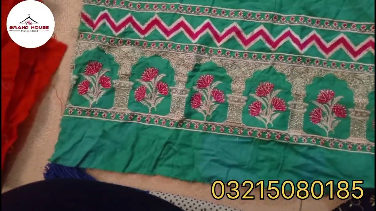 Branded Embroidery Cutpiece || Branded Cutpiece Khaddar Collection 