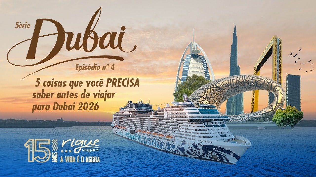 5 coisas que você PRECISA saber antes de viajar para Dubai 2026 ✈️🇦🇪