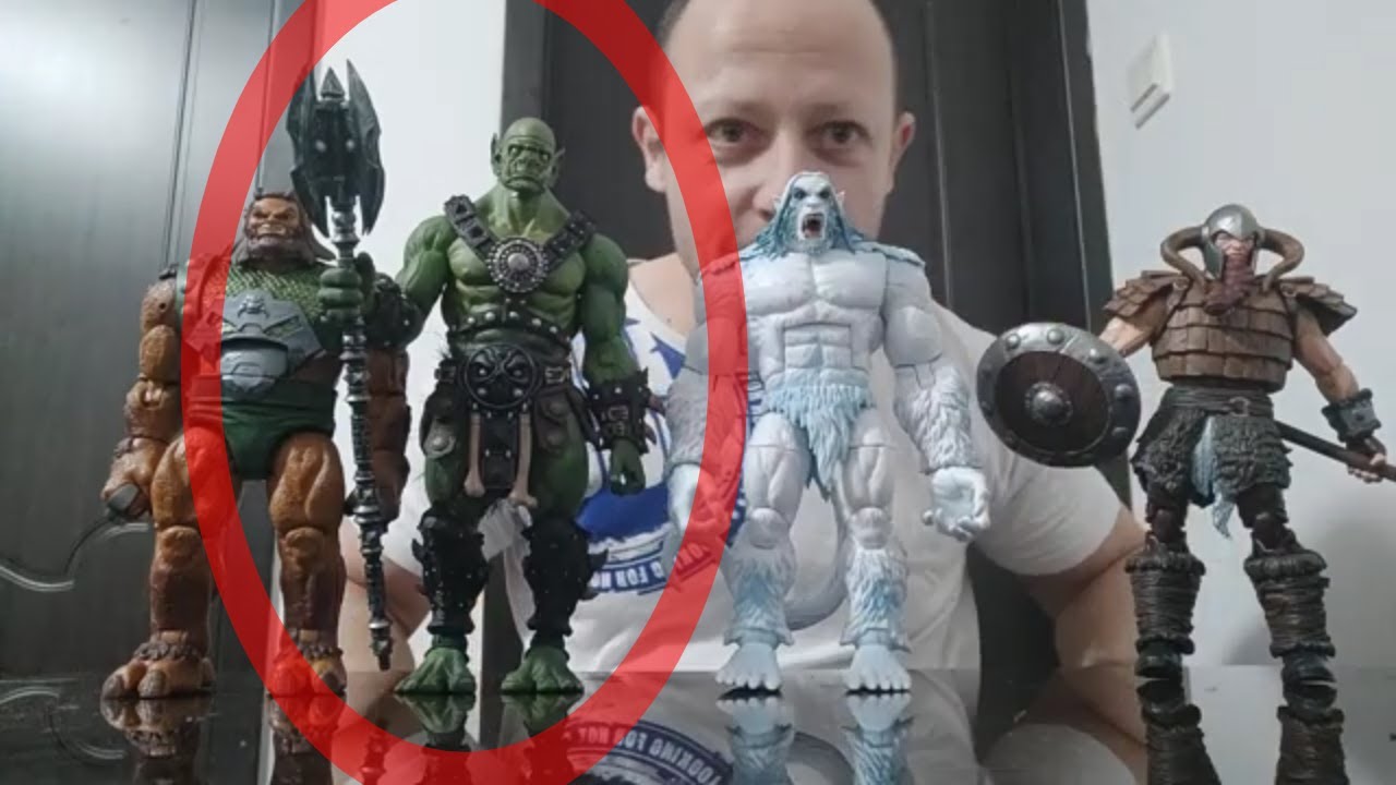 Mythic Legions Kkurzog 1:12 scale ogre action figure by Four Horseman Studios, works with 1:18 scale