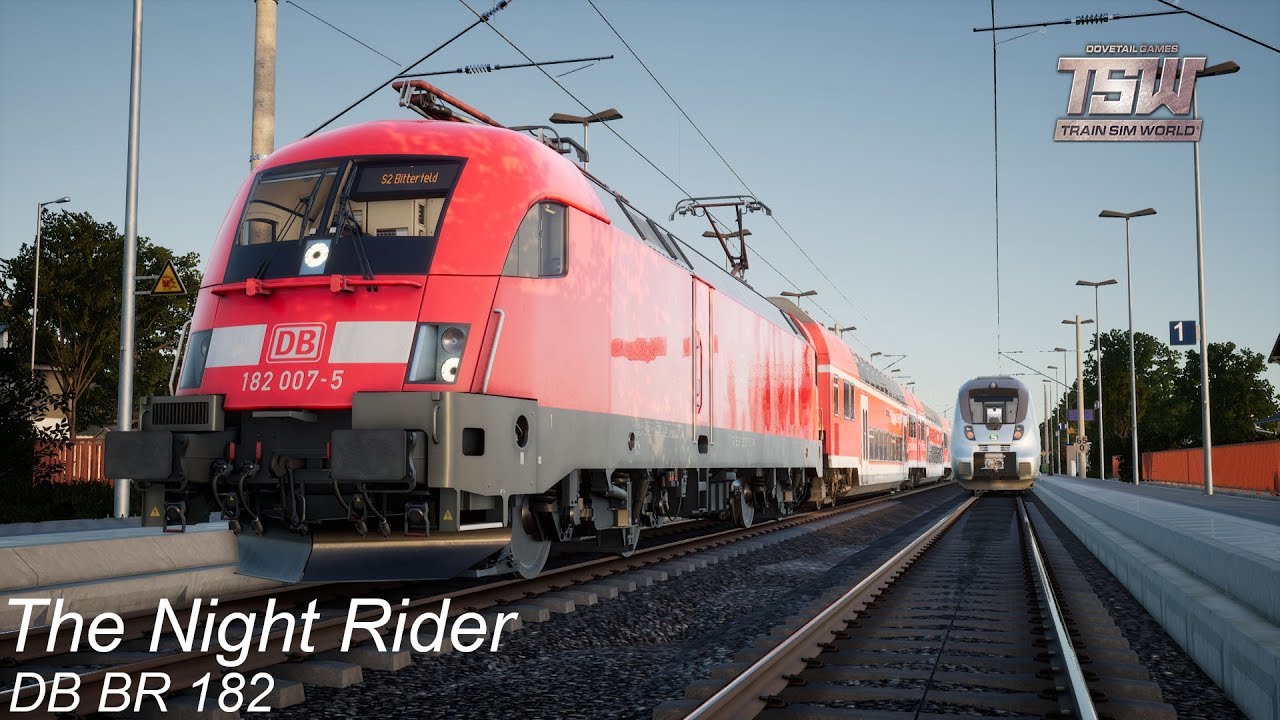 The Night Rider : Rapid Transit : Train Sim World 1080p60fps