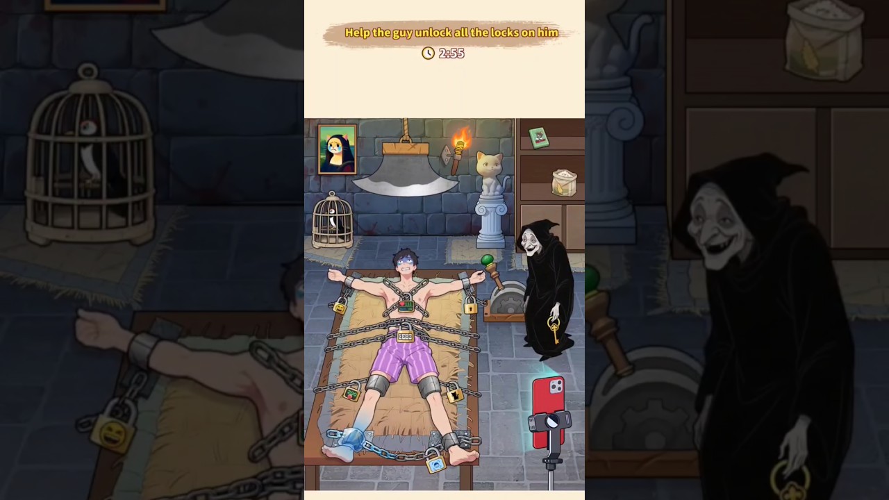 Brain Puzzle 2: Level 10 Saw Horror #logicpuzzles #games #brainpuzzle2 #brainpuzzle